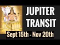 Jupiter Transit Capricorn Sept 15th - Nov 20th + Jupiter Saturn Conjunction grand finale! ALL SIGNS