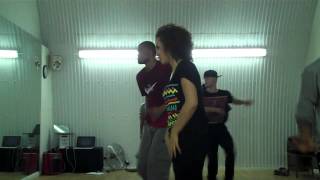 Mohombi - Dance Rehearsals in London Jan 2011 #4