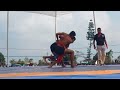 nlumrai hegwang first bout 75kg category 17th hornbill international naga wrestling 2024