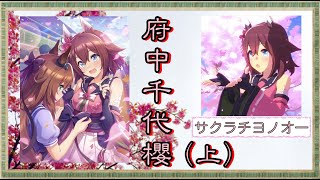 【賽馬娘／ウマ娘】府中千代櫻——關於櫻花千代王（サクラチヨノオー）（上）