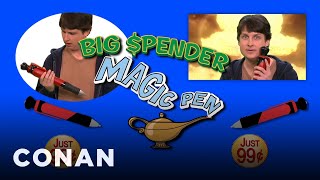 Introducing The Big Spender Magic Pen | CONAN on TBS
