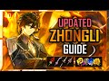 COMPLETE ZHONGLI MAIN'S GUIDE! (DPS & Support Builds, C6, Weapons etc.) | Genshin Impact Ver 4.0