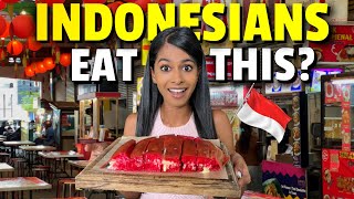 Trying INDONESIAN STREET FOOD for the FIRST TIME! We did NOT expect this 🇮🇩