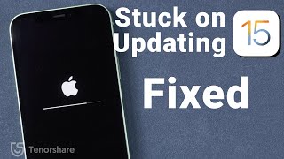 What Do I Do if My iPhone Stuck while Updating to iOS 15/iOS 16