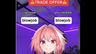 A trade offer you can't refuse.