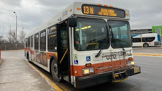 Come Join Me And My Aunt On A 2003 New Flyer D40LF On Route 13 S GLEN ERIN - Mississauga Transit