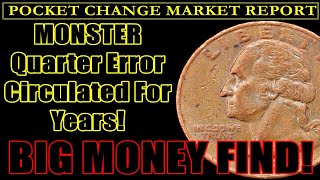 🤑WILDLY EXPENSIVE 1995 Washington Quarter Circulated For 30+ Years! POCKET CHANGE MARKET REPORT