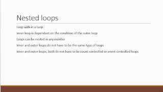 Visual Basic - Understanding Nested Loops
