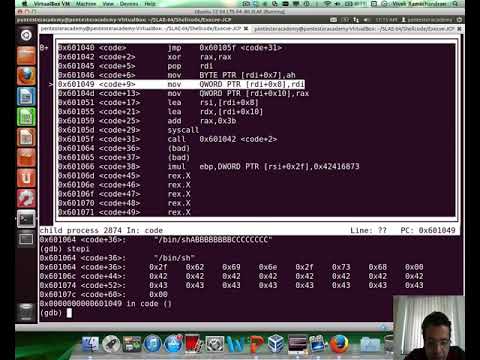 X86_64 Assembly Language And Shellcoding On Linux: Execve JMP-CALL-POP ...