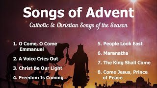 Songs of Advent | 8 Christian & Catholic Advent Hymns & Songs | Choir w/ Lyrics | Sunday 7pm Choir