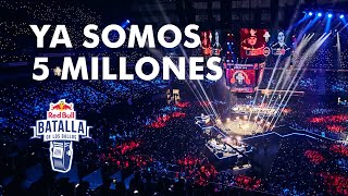 Somos 5 MILLONES en Youtube | Red Bull Batalla de los Gallos