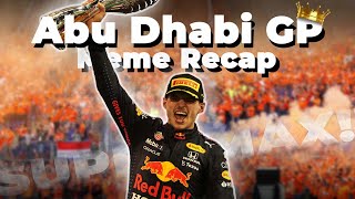 F1 2021 Abu Dhabi Meme Recap