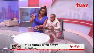 Young content creator Sheila Nyambura wows Betty Kyallo in studio | THIS FRIDAY WITH BETTY