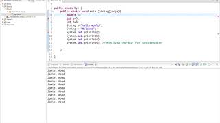Primitive Data Types (Java basics lesson 1)