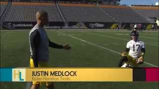 Justin Medlock, Kicker, CFL Hamilton Ticats - Part Two