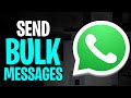How to Send Bulk WhatsApp Messages Without Saving Number (2026)