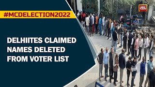 EC Clarifies No Role In Deletion Of People's Name From Voter List | Delhi MCD Polls