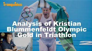 Analysis of Kristian Blummenfeldt Olympic Gold in Triathlon - Strategy, power profile \u0026 Equipment