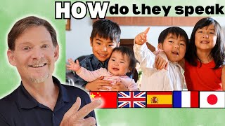 How My Polyglot Friend Raises 4 Kids in 5 Languages| Learn Languages