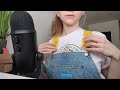 fast u0026 aggressive jean scratching trying on jeans asmr