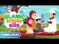 62 Mins Compilation | Islamic Songs for Kids | Nasheed | Cartoon for Muslim Children