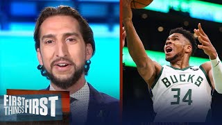 FIRST THING FIRST | Nick Wright reacts to Doc River report Dame & Giannis can re