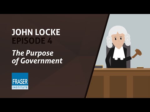 What does Locke say is the duty of government How does this relate to his main idea?