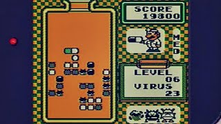 GB『ドクターマリオ』※プレイ動画（Dr. MARIO）gameplay