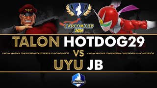 Talon HotDog29 vs UYU JB - Capcom Cup 2019 Winners Round of 32 - CPT 2019