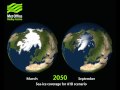 COP17 - Met Office Projections of sea ice changes due to climate change.