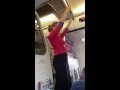 beautiful  WIZZ AIR✈️ stewardess❤️️safety instructions 2017 hungarian/English