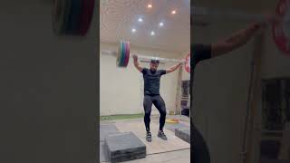 145kg hang snatch #shorts #viral