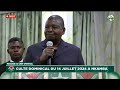 MESSAGE DOMINICAL DE SA DIVINITE PAPA SIMON KIMBANGU KIANGANI DU 14 JUILLET 2024 A NKAMBA NOUVELLE J