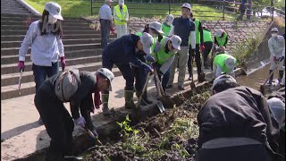 梅雨を前に排水路を掃除　久留米市長「被害を最小限に」