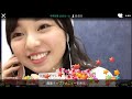 今泉佑唯showroom2 14 ｢再生する細胞｣