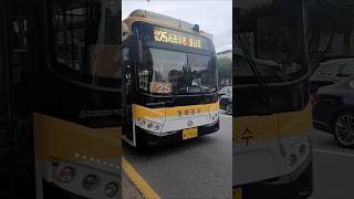 예쁜 광주 버스(지원25, 에디슨모터스) #bus #광주 #버스