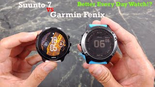 Garmin Fenix vs Suunto 7 : Better Every Day Watch?