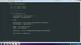 Ball Bounce Physics - Programming Timelapse