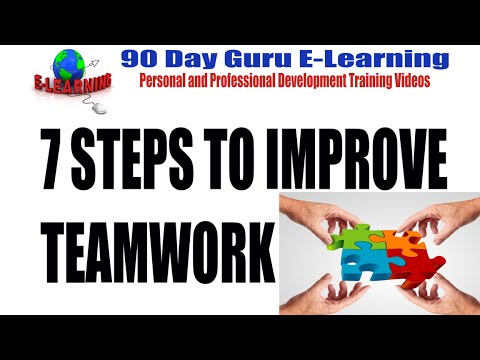7 Steps to Improve Teamwork 7 Steps to Improve Teamwork
