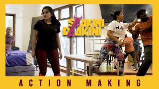 #SaakiniDaakini - Action Making Video |Regina Cassandra, Nivetha Thomas,Sudheer Varma | #SDonSep16th