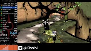 Okami NG+ Any% speedrun in 1:20:11 IGT