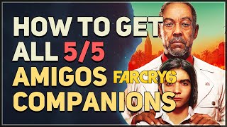 How to unlock All Amigos Far Cry 6 Animal Companions