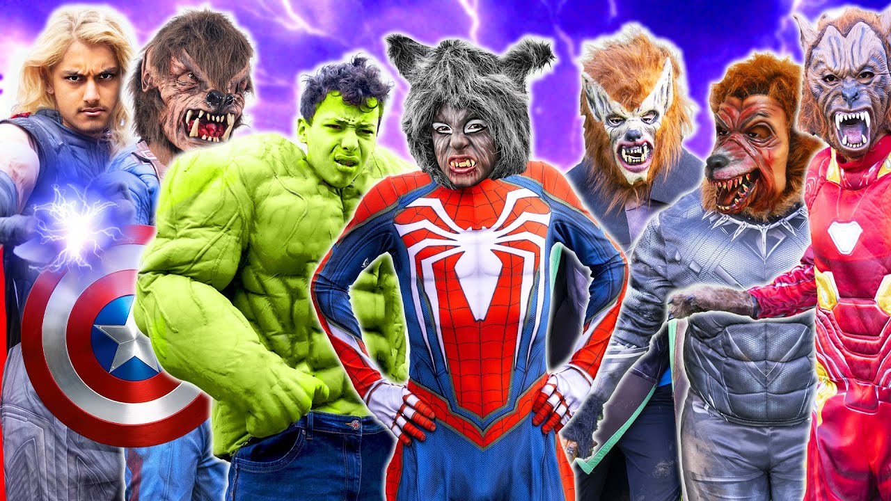 Avengers VS Werewolves - Hide and Seek!