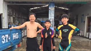 游龍潛水Yulong Dive Center●康寧大學林老師親子潛水樂 PADI OPEN WATER DIVER 開放水域潛水員 PART.1 ~ 2018-09-09~10