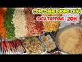 Đầy Ụ Cơm Chiên Dương Châu 20K Siêu Topping Cho Cơm Thêm Miễn Phí Hút Khách Ở Vỉa Hè Sài Gòn