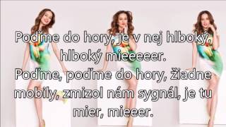 Kristína -  Poďme do hory karaoke