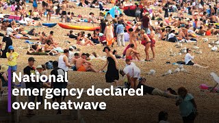 UK heatwave: Cobra meeting held as national emergency declared over soaring temperatures