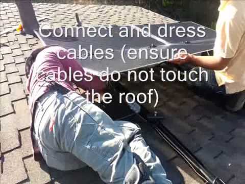 Installation of Sunpreme Solar Modules Installation of Sunpreme Solar Modules