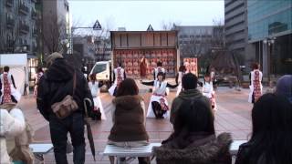 【天つ篝公式】2012年浜松がんこ祭り　東街区ロータリー審査会場①　演舞テーマ『神月』