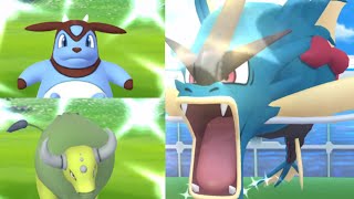 【ポケモンGO 生実況】激闘！メガギャラドスにコラボで共闘！？みんなは色違いミルタンクやケンタロスはどうだった・・？【旧正月イベント・スポットライトアワー】